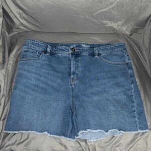 Style & Co Blue Denim Shorts